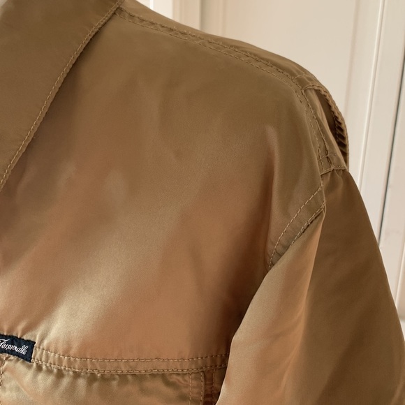 Faconnable Olive Green Bomber Jacket - size medium - Picture 4 of 10